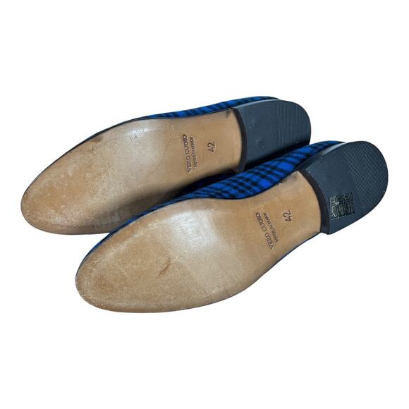 LUCA DI NAPOLI WOOL TASSEL LOAFERS SIZE EU 42 US 9 - Picture 4 of 4